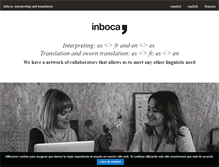 Tablet Screenshot of inboca.es